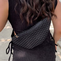 The Crescent Bag - Black *Gold Hardware