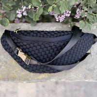 The Crescent Bag - Black *Gold Hardware
