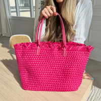 The Fringe Bag - Fuchsia