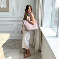 The Fringe Bag - Dusty Pink
