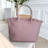 The Fringe Bag - Dusty Pink