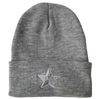 Heather Grey & Silver Star