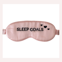 Light Pink Silk Sleep Mask (adjustable)