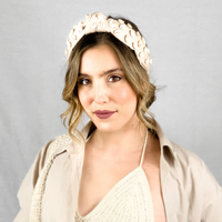Natural Cowrie Shell Headband