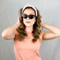 Gemstone Opal Pink Headband