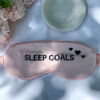 Light Pink Silk Sleep Mask (adjustable)