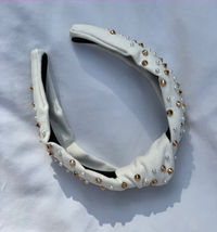 Gold Stud & Pearl Headband - *only 1 LEFT