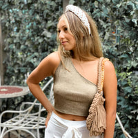 Gold Stud & Pearl Headband - *only 1 LEFT