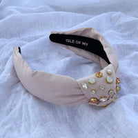 Gemstone Opal Pink Headband