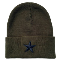 Olive & Black Star