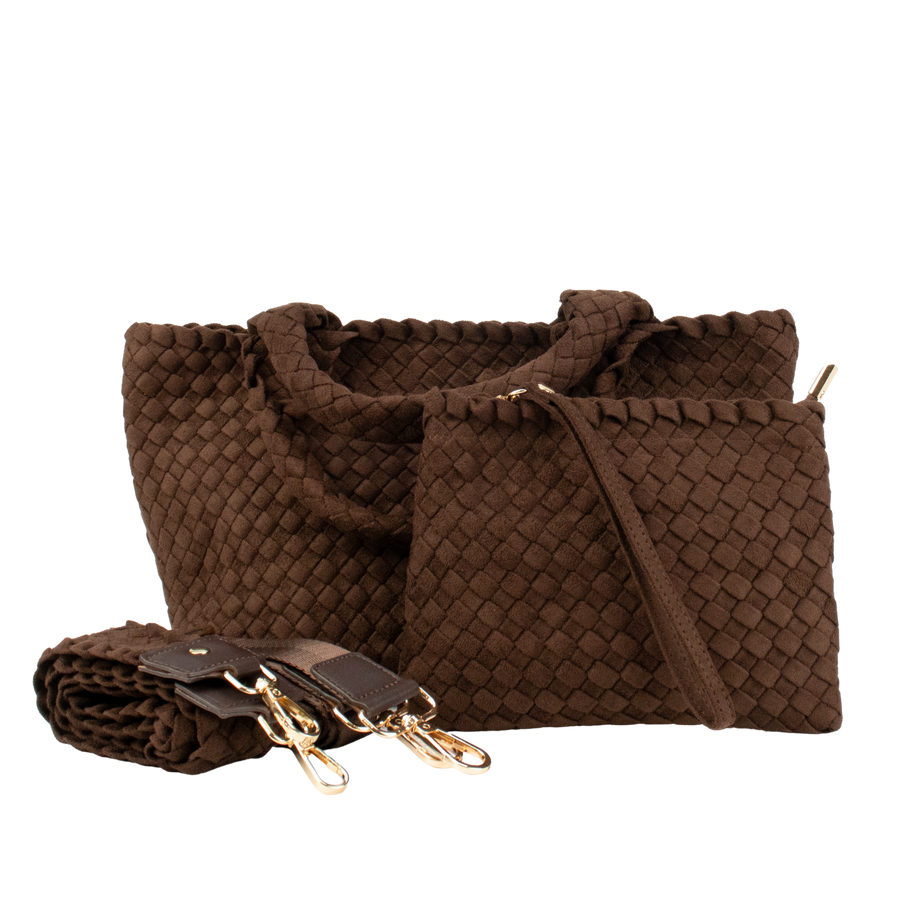 The Mini Edition (Suede) - Chocolate Brown