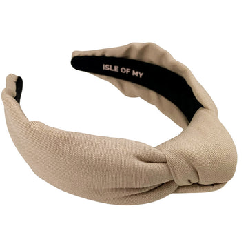 Honey Linen Headband