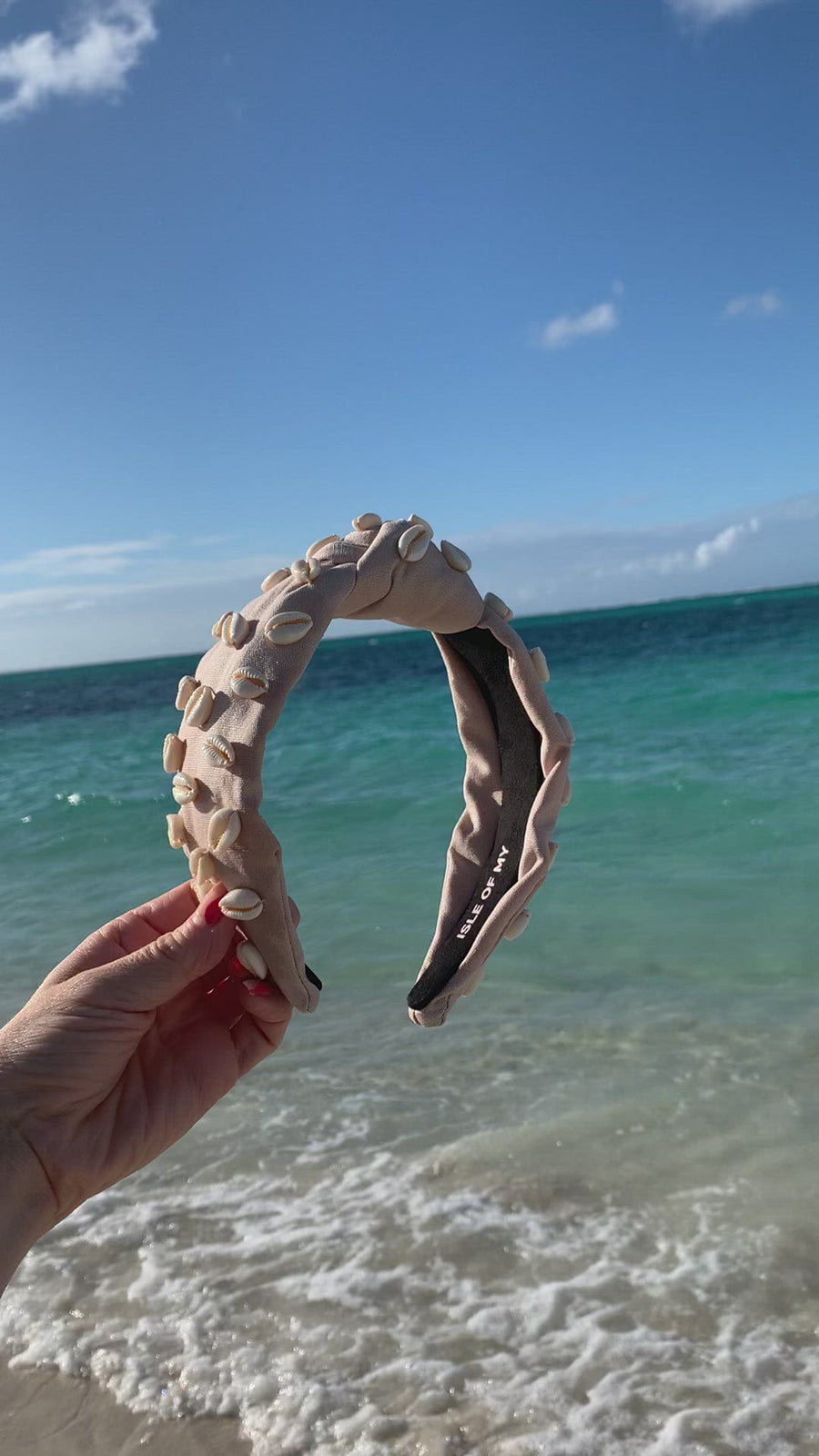 Natural Cowrie Shell Headband