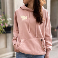 Dove Hoodie *with hand embroidered detail