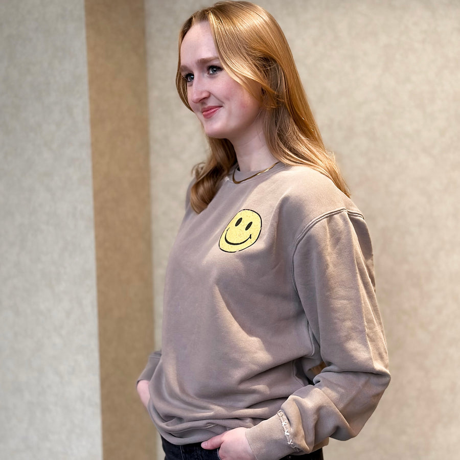 SMYL Crewneck *with hand embroidered detail